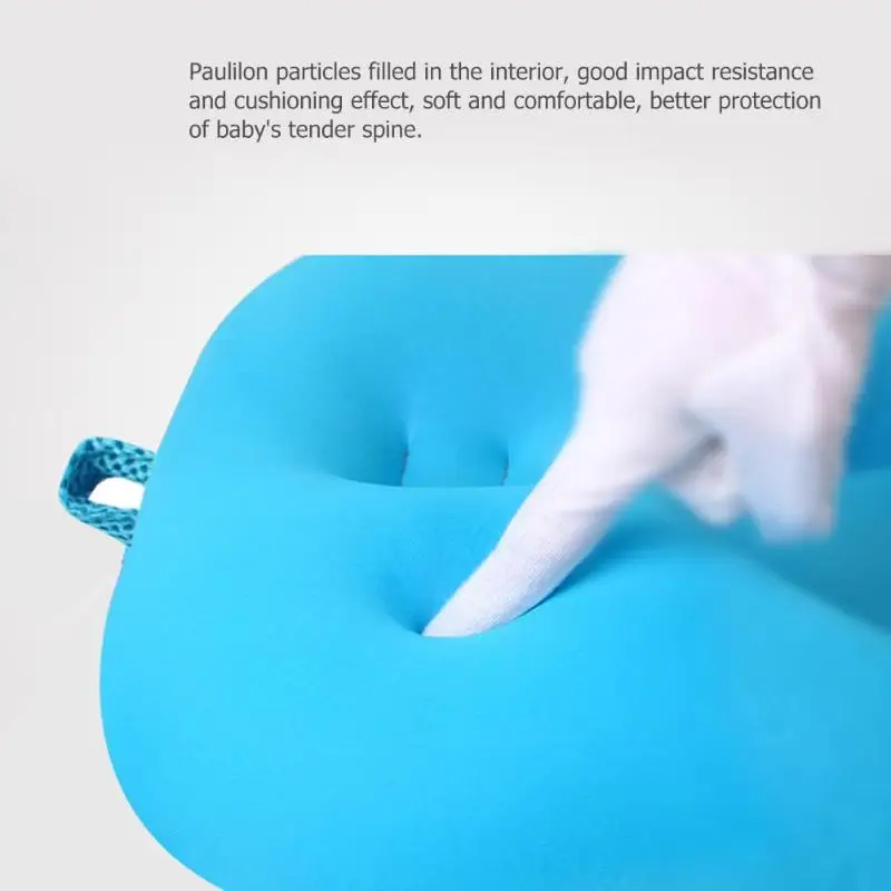 

Portable Baby Non-Slip Bath Cushion Bathtub Mat Infant Safety Seat Support