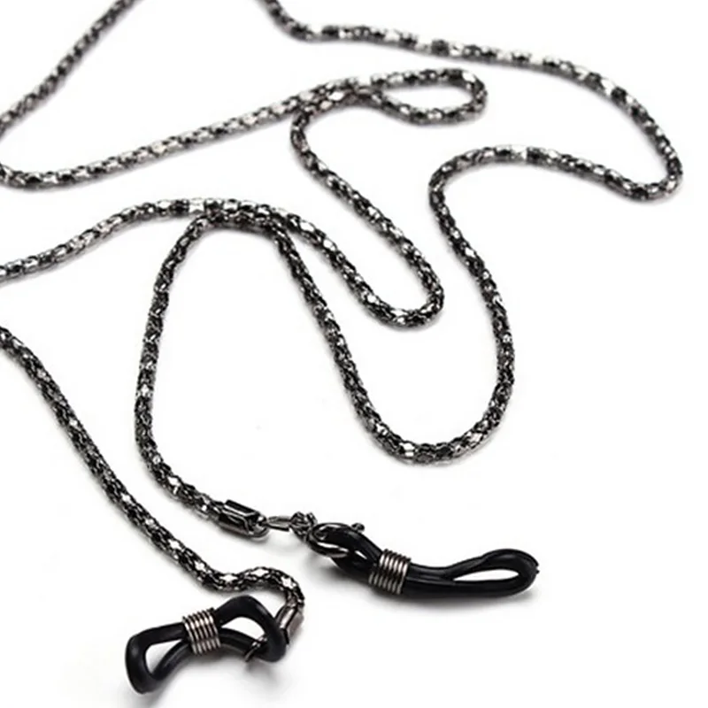 Цепочка для очков женщин металлические шнуры противоскользящие ремешки