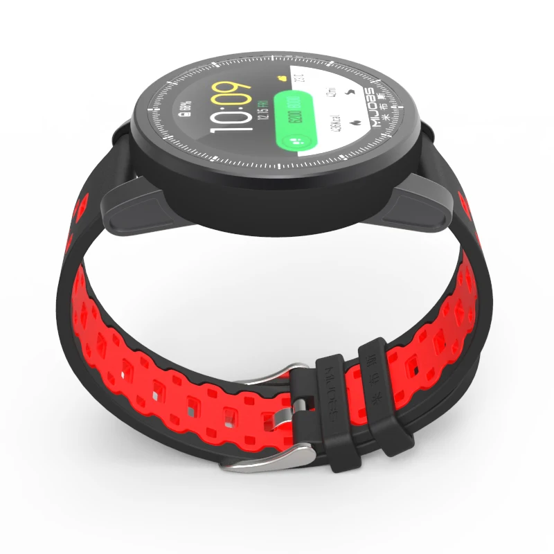 

22mm 20mm Silicone Watchband Strap Bracelet Double Color For Huawei Samsung Huami Garmin Smart Watch Wristband