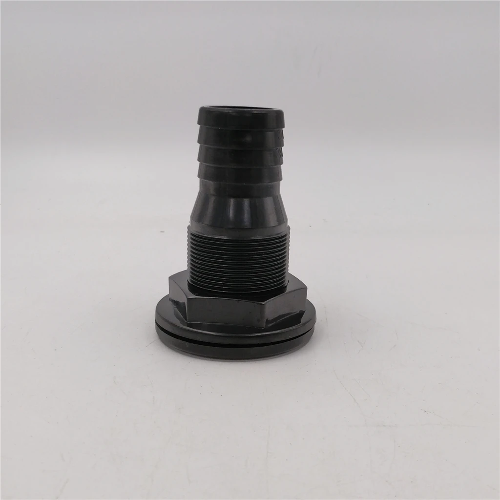 

Marine 1.5 Inch Plastic Covered Thru-Hull Bilge Pump Hose Fitting For Boats