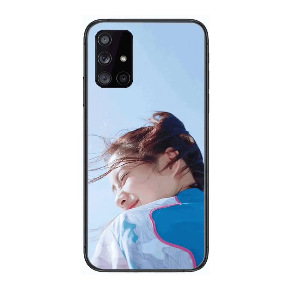 

Celebrity Satomi Ishihara Phone Case Hull For Samsung Galaxy A 90 50 51 20 71 70 40 30 10 80 E 5G S Black Shell Art Cell Cover
