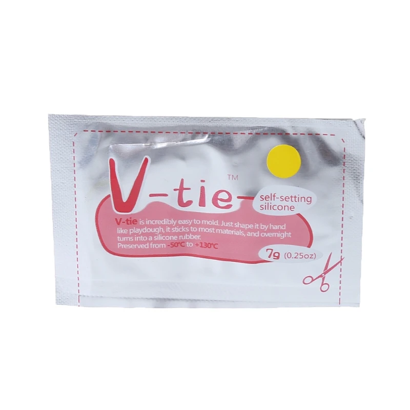 5 шт. цветов тепловое уплотнение фиксация и Formugru жидкий силиконовый V-tie DIY