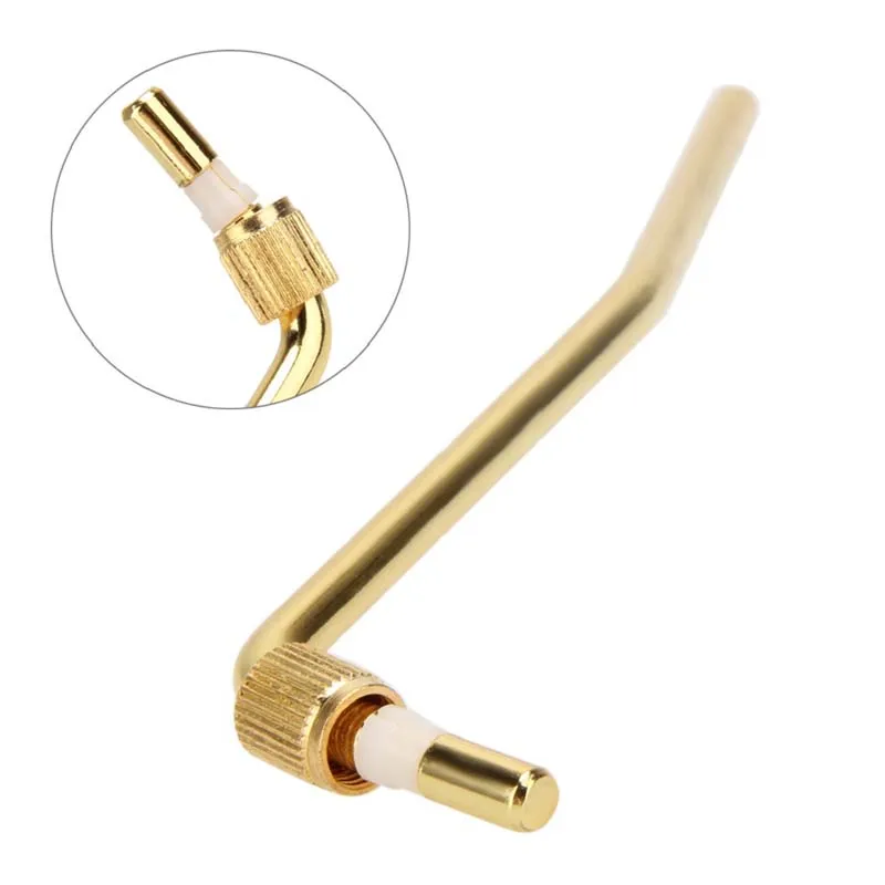 

Electric Guitar Rocker Metal Alloy Double Tremolo Rod Arm Bar Crank Handle For Double Shake Vibrato System Instrument Supplies