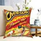 Горячие Cheetos Подушка Чехол с принтом домашняя мягкая подушка пламенный Горячие Cheetos