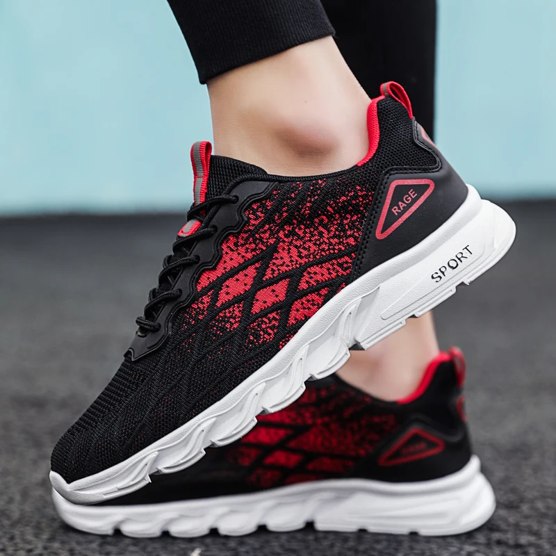 

Zapatos Casuales De Los Hombres Jogging Sneakers Outdoor Comfortable Casual Shoes Krasovki Baskets Mode Pour Hommes