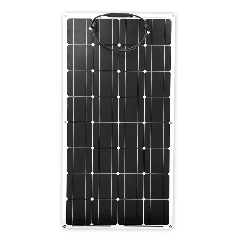Dokio 12V 100W Гибкая солнечная панель для автомобиля/лодки высокого качества монокристаллическая Гибкая солнечная панель 100w Китай