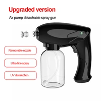 electric wireless disinfection sprayer handheld portable usb rechargeable nano atomizer home disinfection steam spray gun 350ml