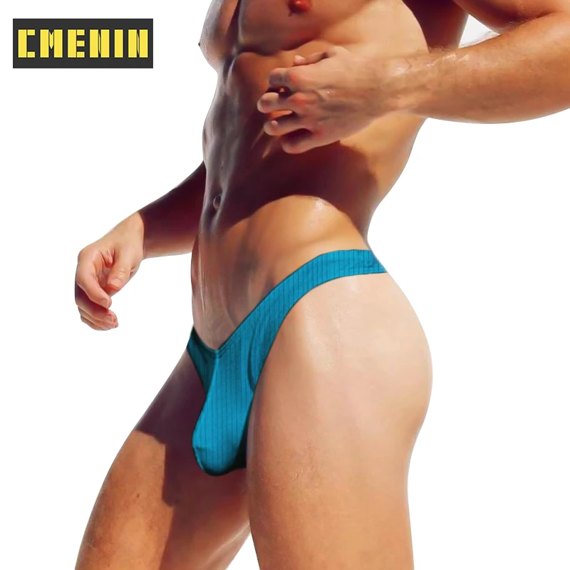 

CMENIN Ins Style Cotton Men's Thong And G String Man Underpants Low Waist Stringi Gay Sexy Men Underwear Jockstrap Panties