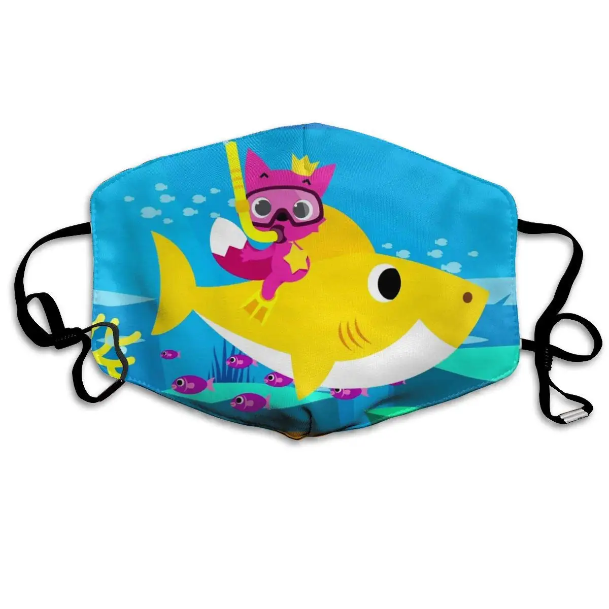 

Mouth Mask Sitting On The Fish Print Masks - Breathable Adjustable Windproof Mouth-Muffle, Camping Running for Women and Men