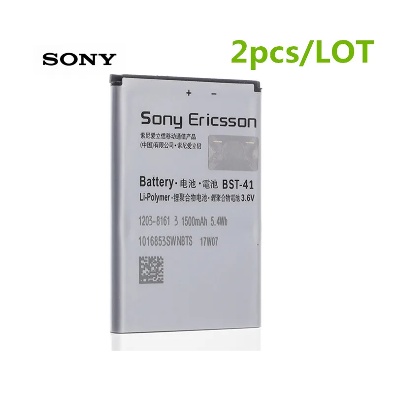 Оригинальный аккумулятор для телефона Sony BST 41 Ericsson Xperia PLAY R800 R800i Play Z1i A8i M1i X1 X2 X2i X10