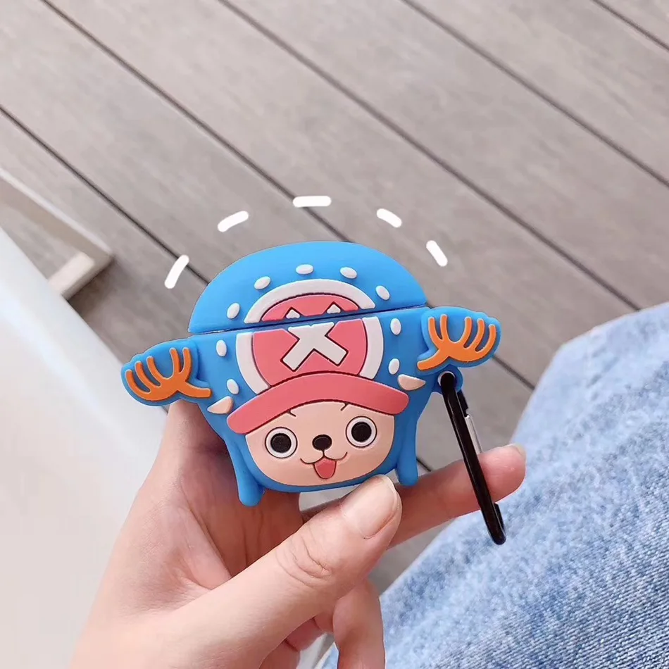 Чехол для наушников Airpods 2 силиконовый чехол с милой мультяшной девочкой Apple Air Pods 1