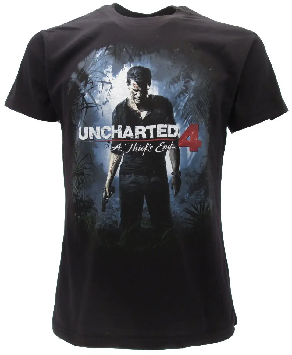 Футболка Uncharted 4 a hiefs End с длинным рукавом Hoddies унисекс hoddie короткий рукав