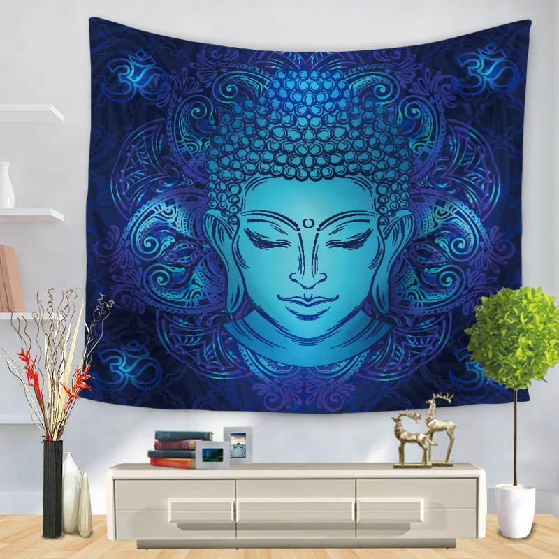 

Creative Personality Pattern Indian Buddhist Tapestry Decorative Wall Tapestry
