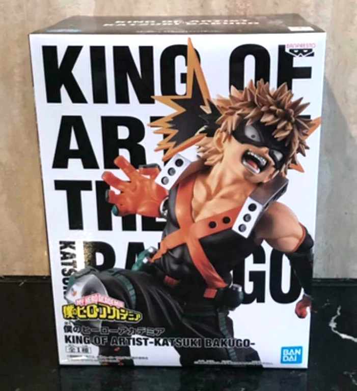 

Original Banpresto KING OF ARTIST Collection Figure Katsuki Bakugo My Hero Academia Anime Figurals Action Figure