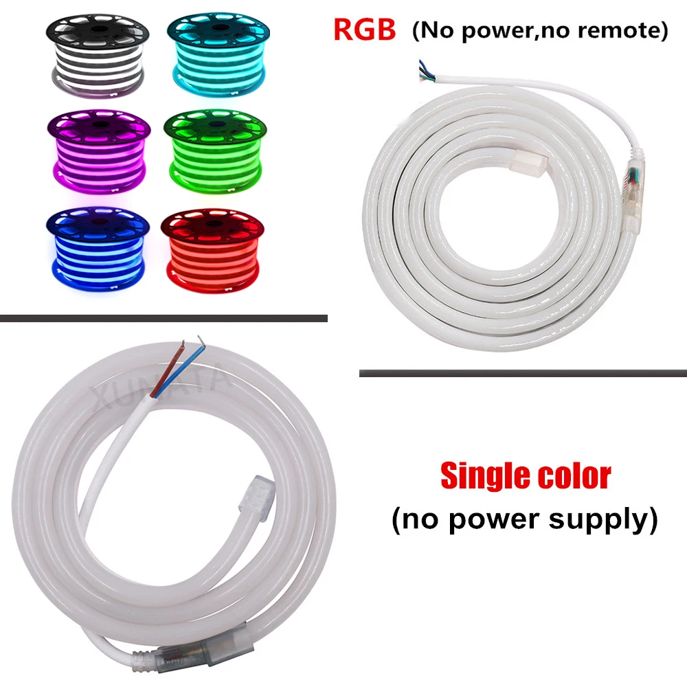 12 В постоянного тока RGB неоновая вывеска светодиодная лампа