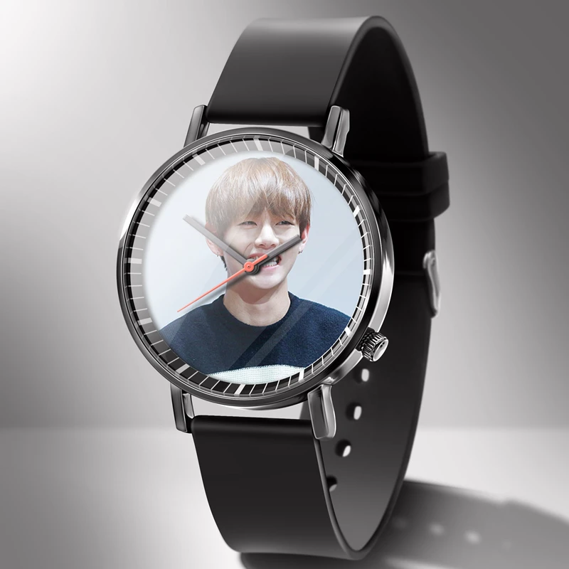 

Kpop Bangtan Boys Fan Casual Couple Watch 2021 JINMI JUNG KOOK Waterproof Quartz Watch Unisex Fashion Lovers Jewelry Gift BTS-23