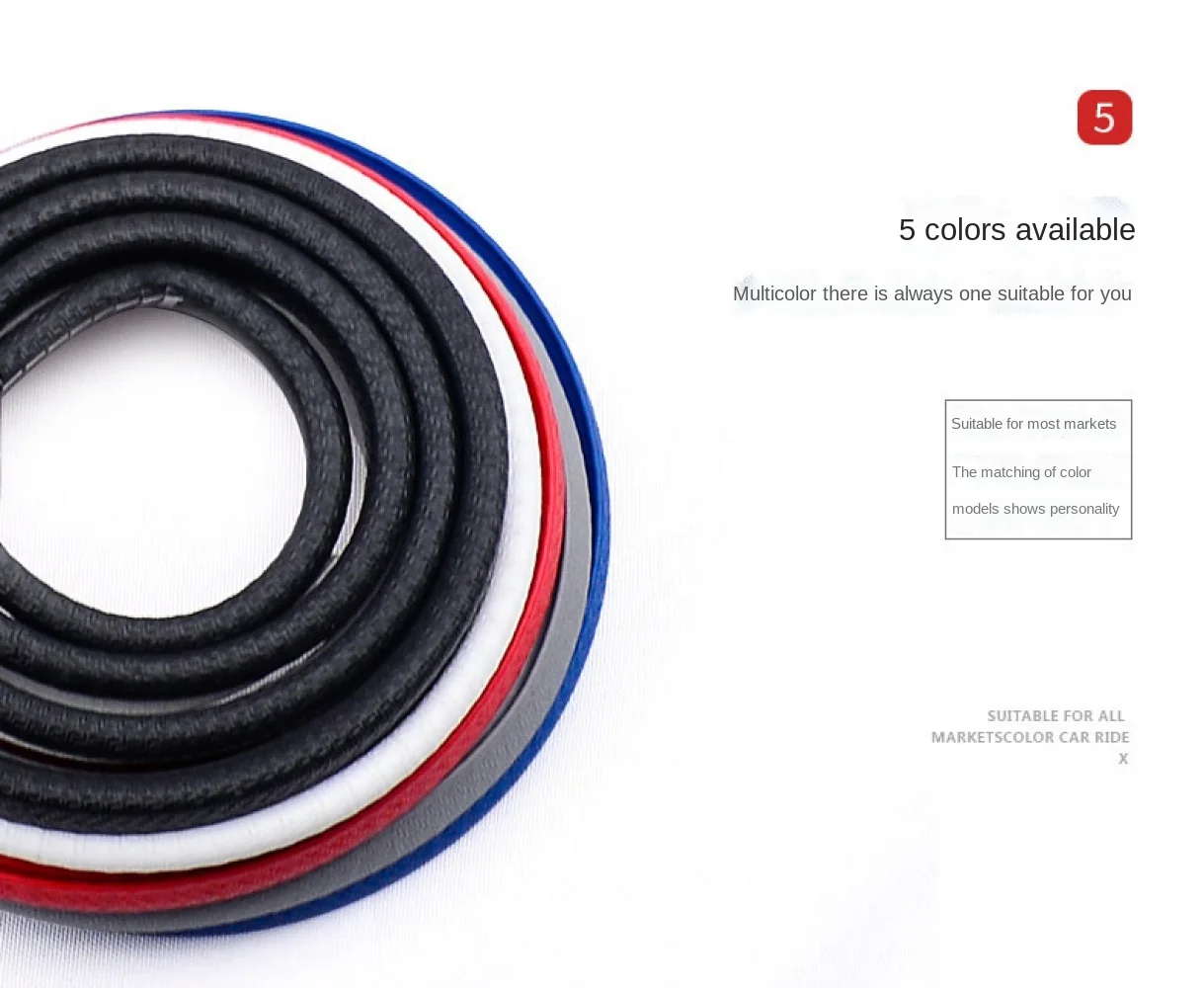 1 м универсальная защита для боковых царапин на дверь автомобиля защитные