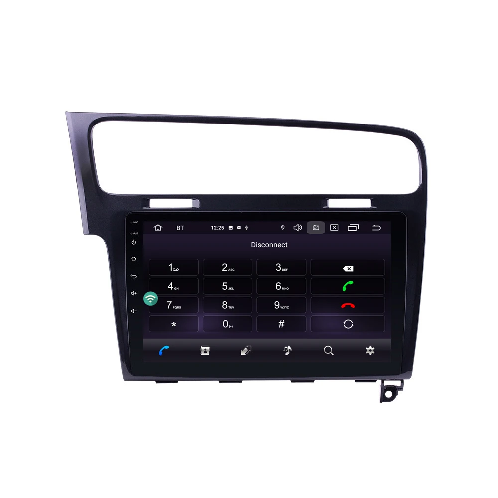 10," Android 9,0 ram 2G Автомобильный gps dvd-плеер для Фольксваген Гольф 7 2013 LHD Автомобильный Радио мультимедийный плеер головное устройство стерео