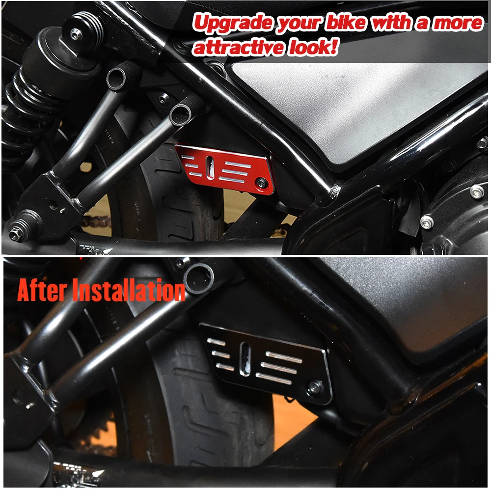 Декоративная крышка и тормозного бачка для задних амортизаторов Honda REBEL CMX 500 300