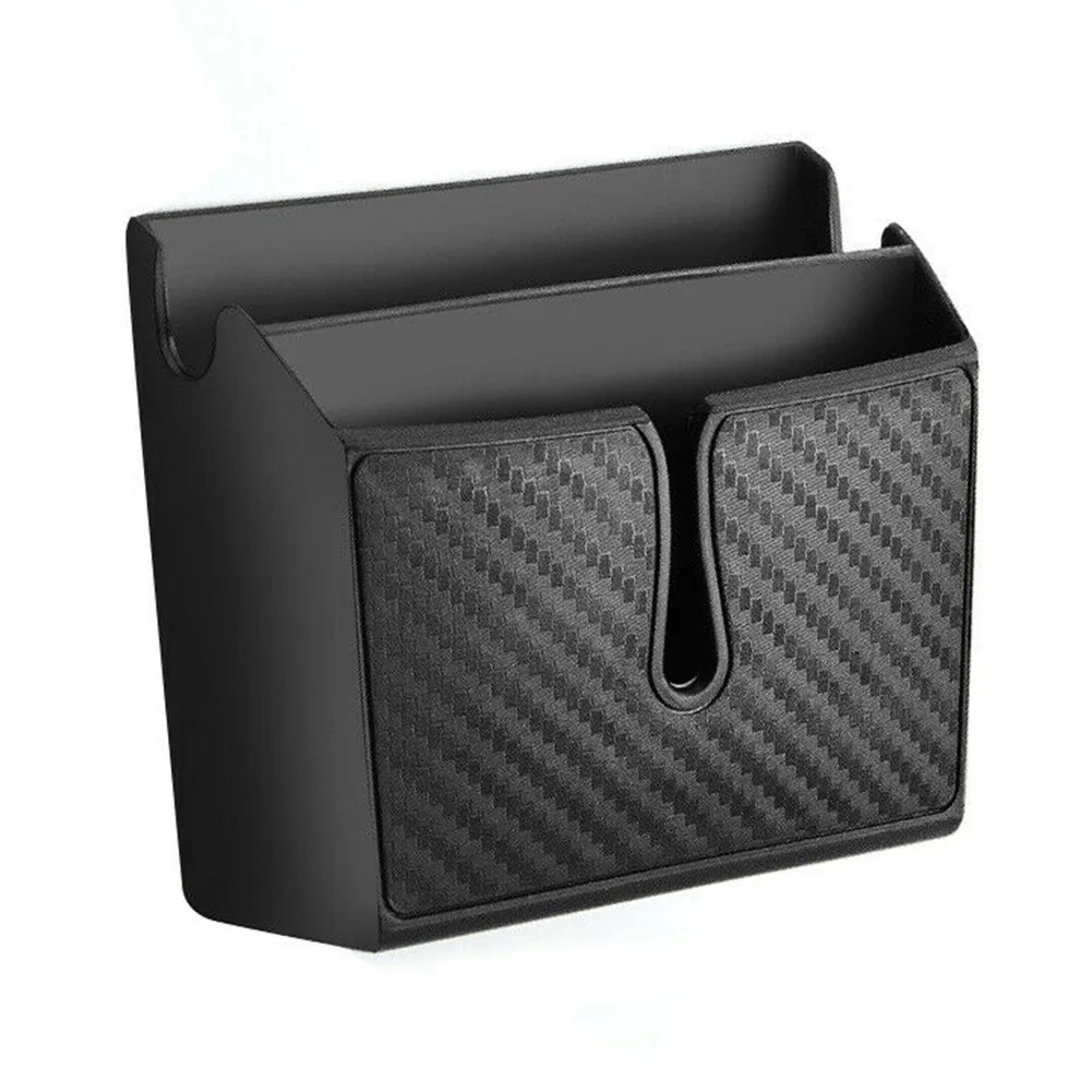 

Pocket Phone Small Car Storage Box Bag Black Box Coin Interior Mobile Phone