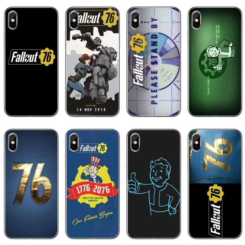 Чехол Fallout 76 для смартфонов LG G5 G6 G7 Q6 Q7 Q8 Q9 V30 X Power 2 3 Nokia 6 7 8 9 OnePlus 3T 5T 6T - купить по
