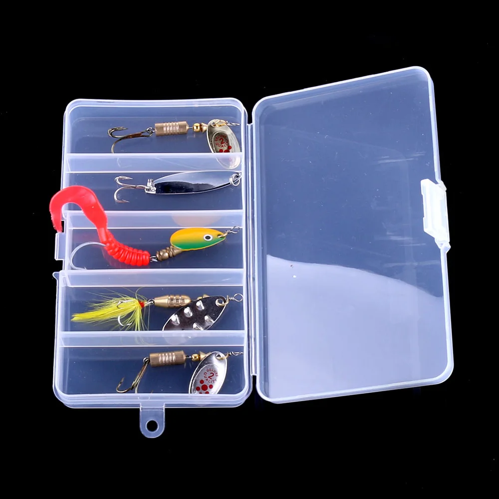 5 шт. набор металлических приманок для форели щуки окуня|Наживки рыбной ловли| |