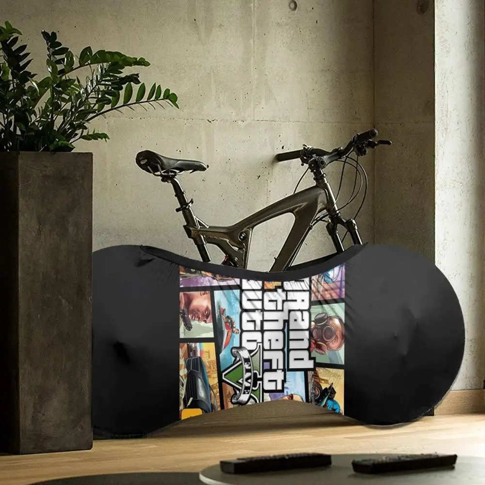 

Grand Theft Auto GTA outdoor Bike MTB waterproof Bicycle dust cover Custom Rashguard biking motocross downhill BMX father gift