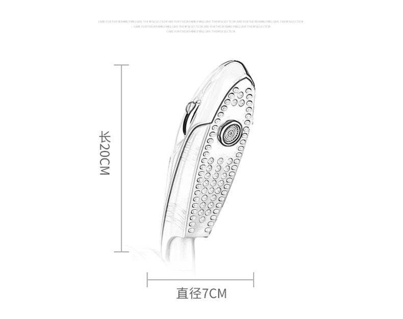 IIBlizza Современная многофункциональная бионическая конструкция дельфина дождь Душ рук держать ванная, насадка для душа B002