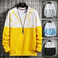 autumn new printed pattern hooded fashion trend outdoor casual top mens pullover best selling high quality