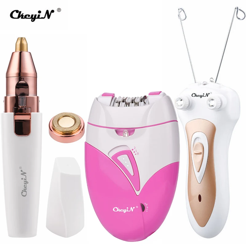 値段 Ckeyin女性脱毛器ボディひげリムーバー口紅眉毛トリマー口紅脱毛defeatherer木綿糸脱毛
