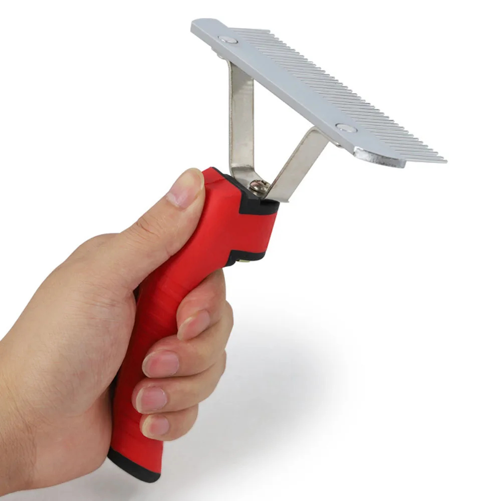 Щетка для груминга домашних питомцев расческа из нержавеющей стали вычесывания