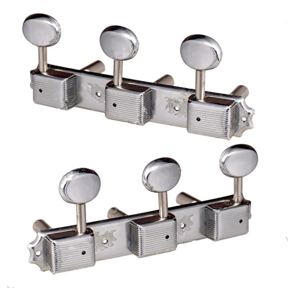3R3L хромовые Ретро струнные тюнеры для акустической классической гитары