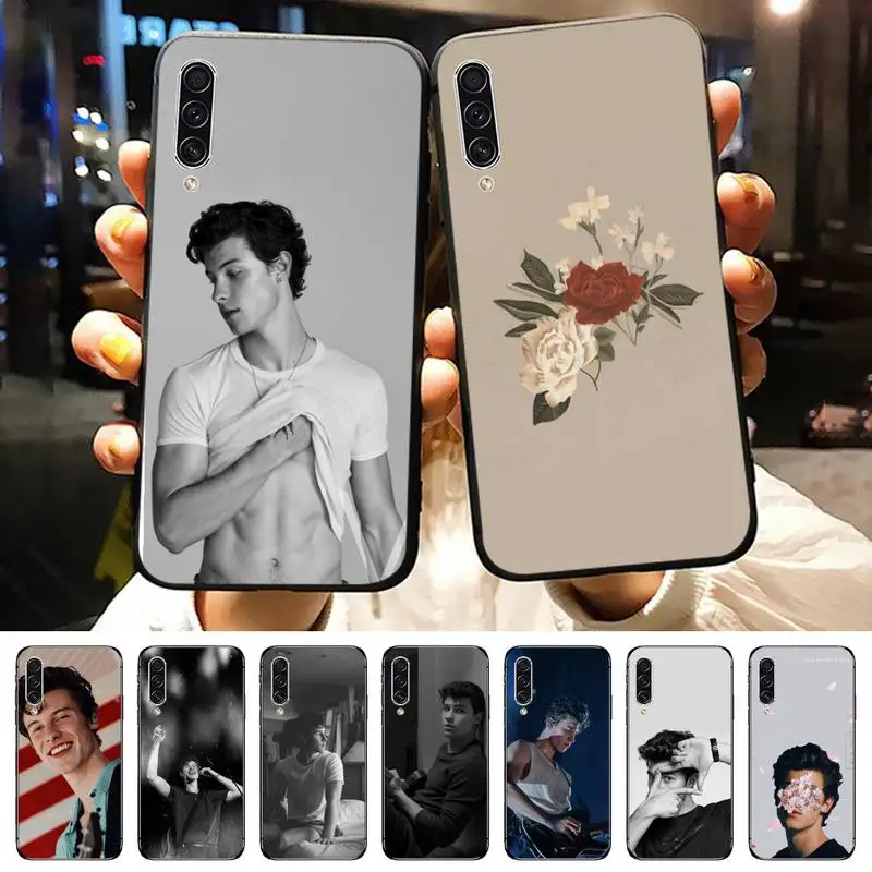 

Canadian singer shawn mendes Phone Case For Samsung galaxy A S note 10 7 8 9 20 30 31 40 50 51 70 71 21 s ultra plus