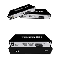 one pair 1 in 2 out hdmi optical converter 1080p hdmi fiber optic video extender hdmi video transceiver optical terminal