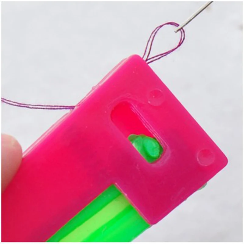 5 шт. разноцветные пластиковые направляющие иглы для рукоделия|Швейные