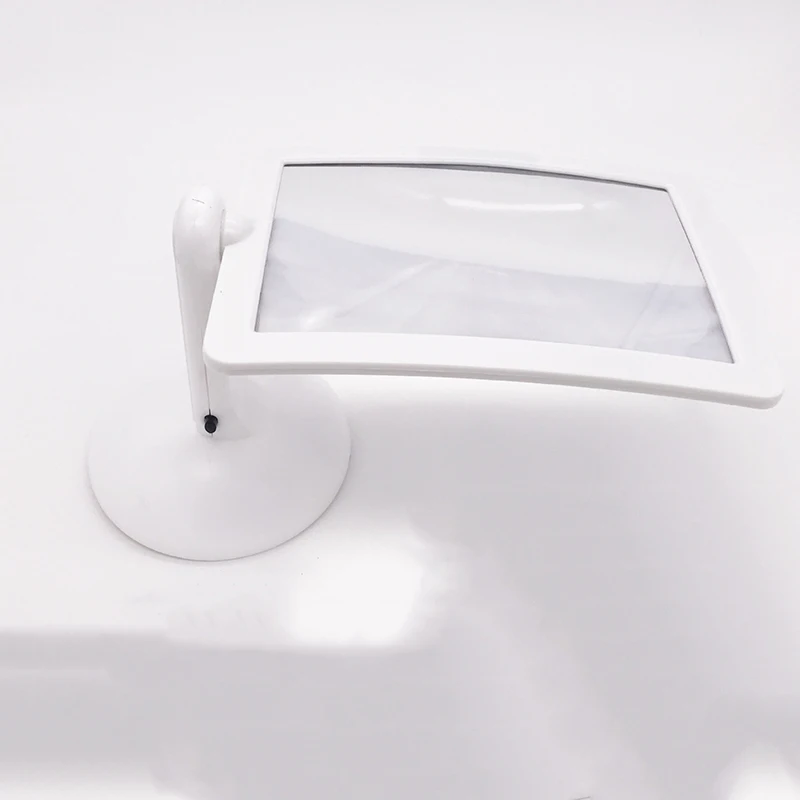 

Table Stand Phone Screen Magnifier Illuminated Elderly People Reading Helping Magnifying Lamp with Led Light Newspaper Loupe 3x