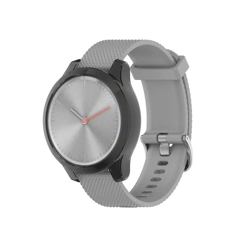ТПУ чехол Крышка для Garmin Vivomove 3S смарт-часы Силикон защитный move3S напульсник втулка