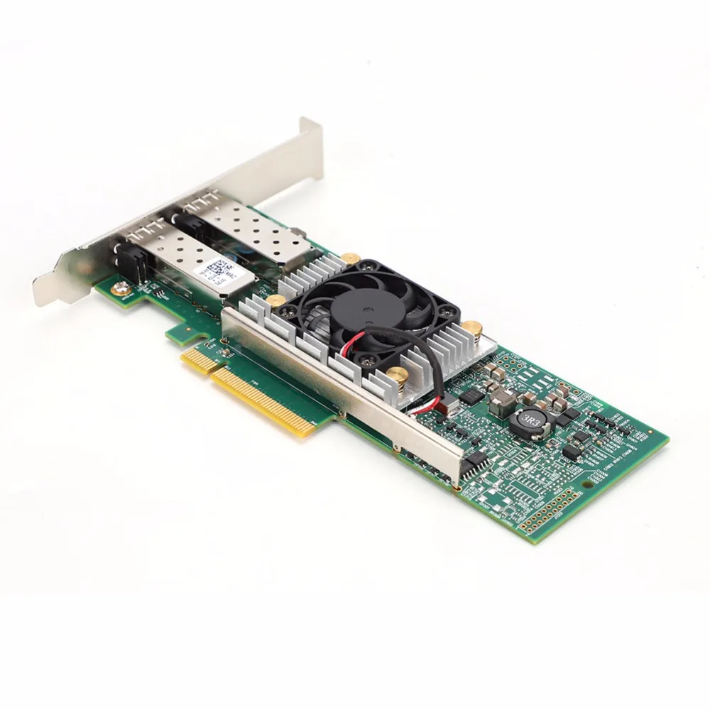 Для Broadcom BCM57810S SFP сетевая карта 10 Гб Двухпортовая оптическая волоконная сетевая карта 10 Гбит/с