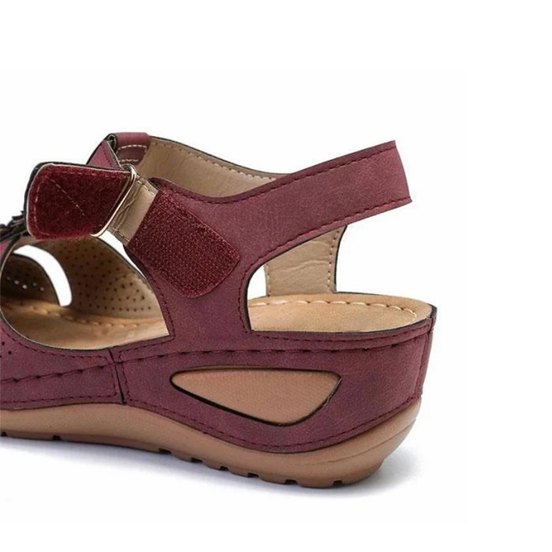 

2020 Women Sandals Wedges Shoes Woman Heels Sandals Chaussures Femme Soft Bottom Platform Sandals Gladiator Casual Shoes 36-44