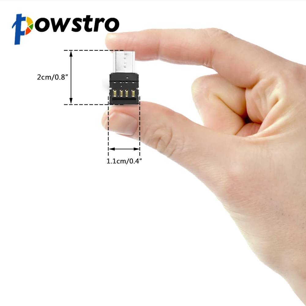 Миниатюрный адаптер с USB C на A типа OTG папа мама для флеш-накопителя S8 Note8 телефона