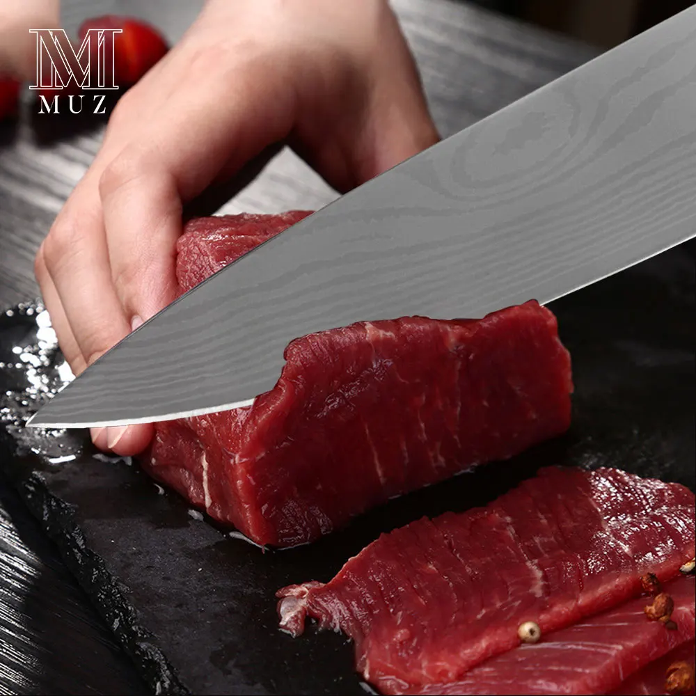 Кухонные ножи набор ножей из нержавеющей стали Новое поступление 2019 цветные