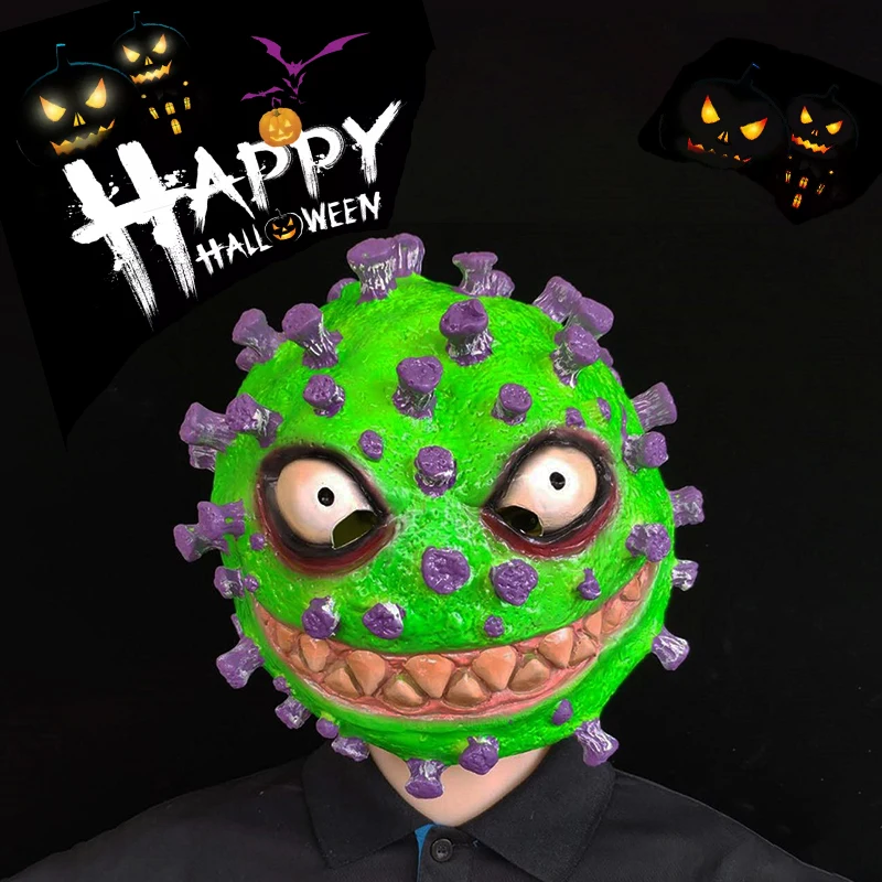 Маска на Хэллоуин необычная суперстрашная маска для головы необычный головной