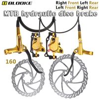 blooke mountain bike oil brake m620 hydraulic disc brake caliper suitable for bicycle 160mm brake disc aluminum alloy pads parts