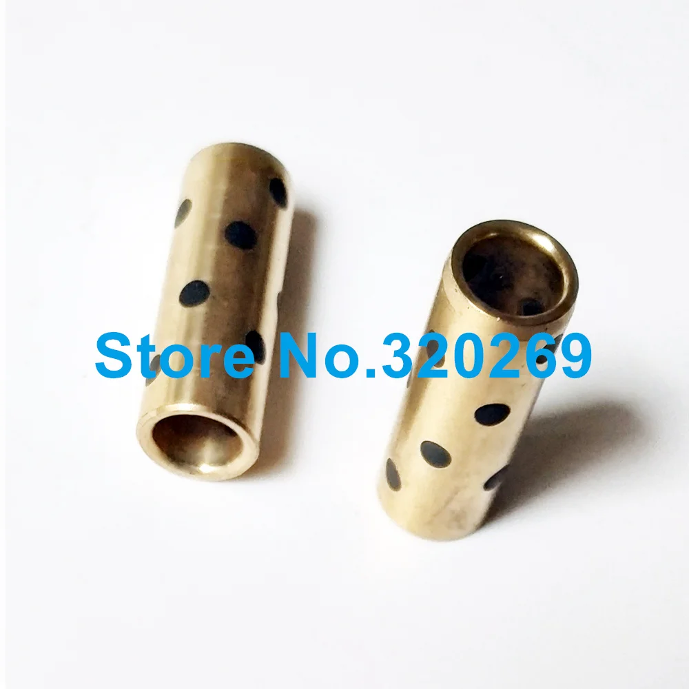 Графит JDB медный подшипник втулка медная безмасляная ID 5 мм детали для 3D-принтера