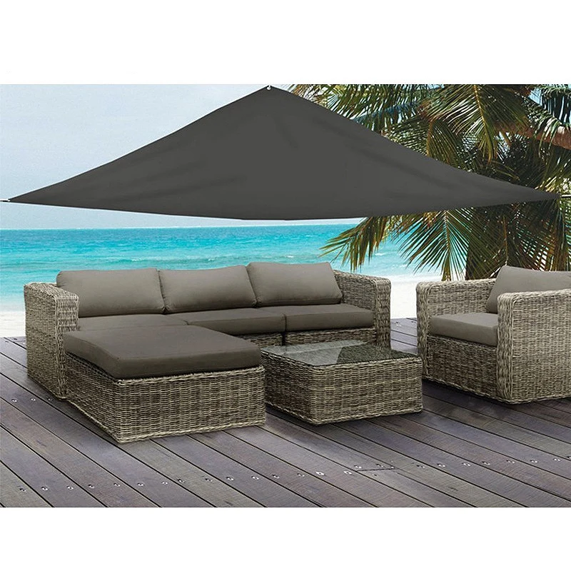 3.6M Grey e Sun Shade Sail Tent Garden Patio Swimming Pool Sunsn Uv | Спорт и развлечения