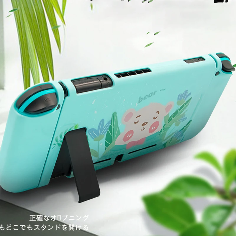 Новый милый чехол Nitendo для Nintendo switch мягкий защитный из ТПУ тонкий цветной Switch