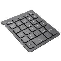 ultra slim 28 keys bluetooth numeric keypad number pad with scissor switch mini digital keyboard for pc surface pro tablet