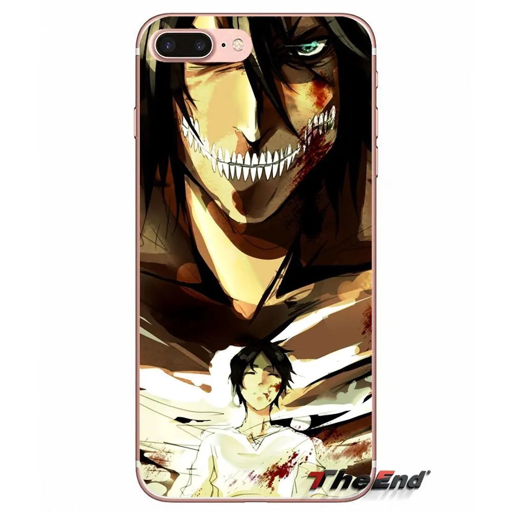 Чехол для телефона Чехлы анимэ attack on titan eren huawei Honor 7X V10 6C V9 6A играть 9 Коврики 10 Pro Y7 Y5