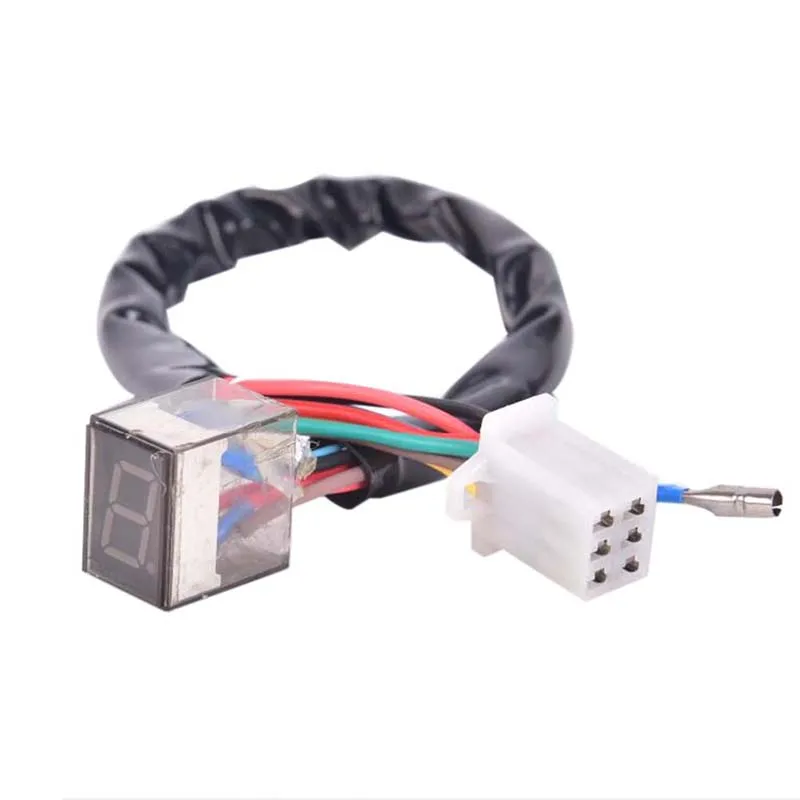 

Hot sale Universal 1PC 5 gears Motorcycle LED Digital Gear Indicator Motorcycle Display Shift Lever Sensor