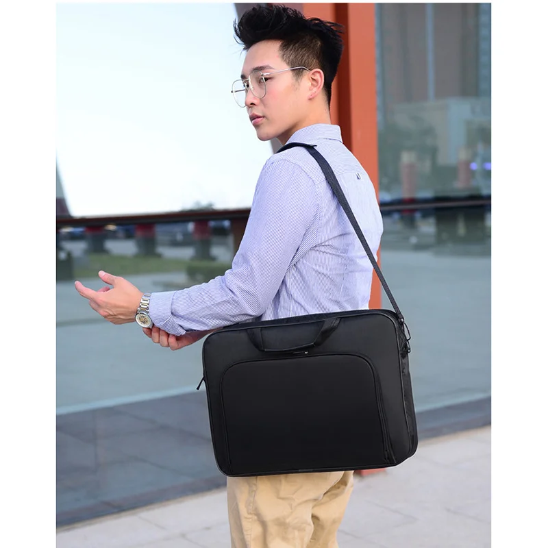 

Handbag Business Briefcase Laptop Bag 15 17 inch Notebook Bag Shoulder Messenger Laptop Case For Macbook Air Pro Thinkpad DELL